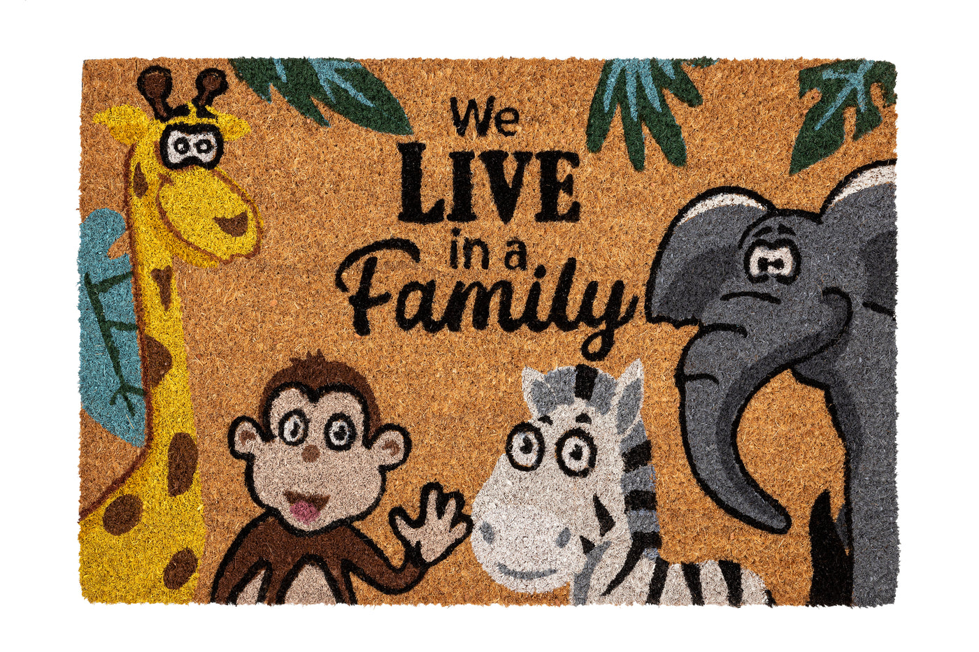 Otirač Ruco Print We live in a Family 40x60cm 1471402820