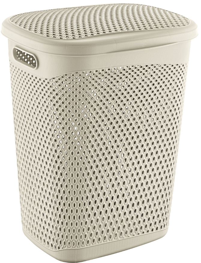 Korpa za veš sa poklopcem 55 L Latte TRN-171-02